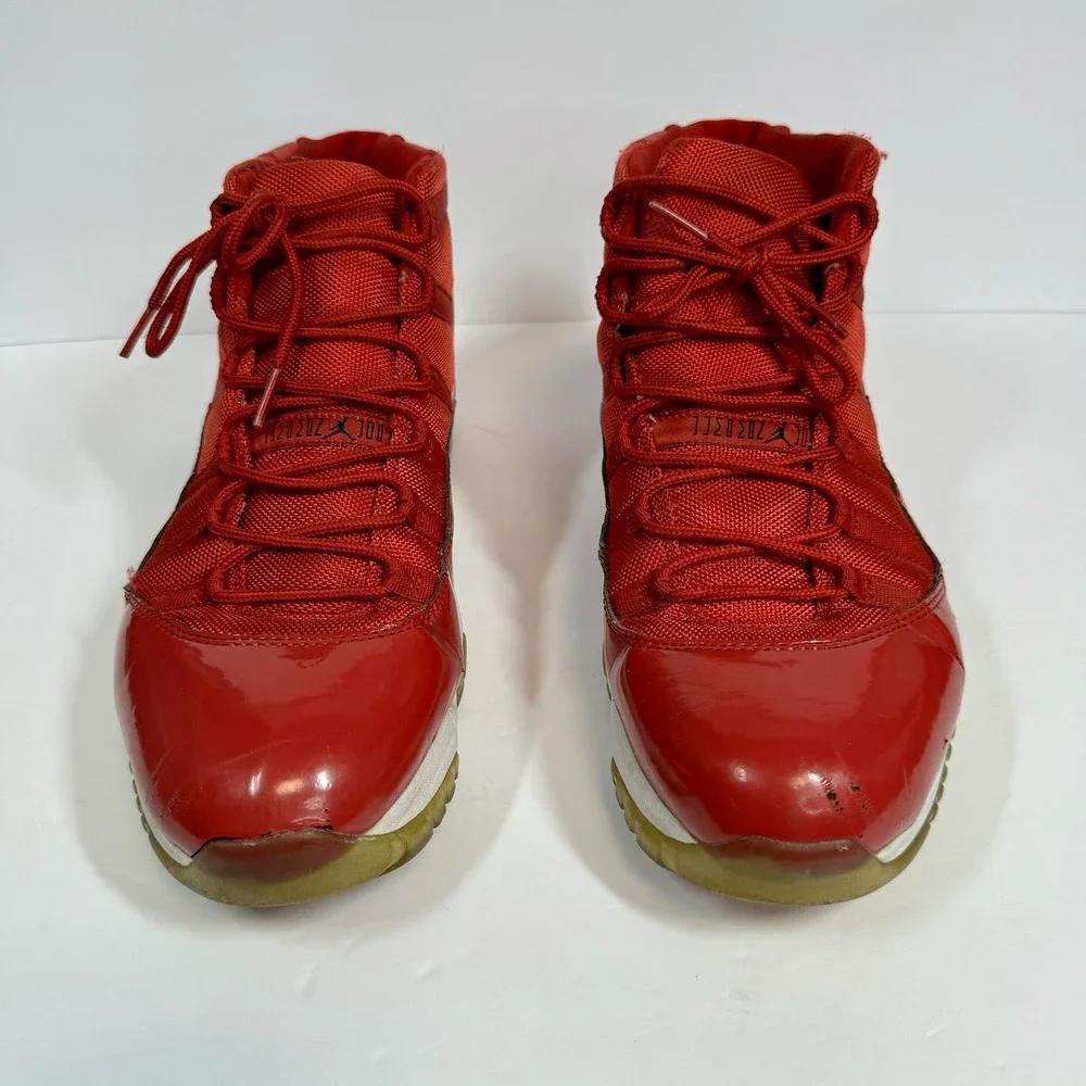 Nike Air Jordan 11 Retro High Win Like '96 Red Shoes Sneakers 378037-623 Sz 11.5